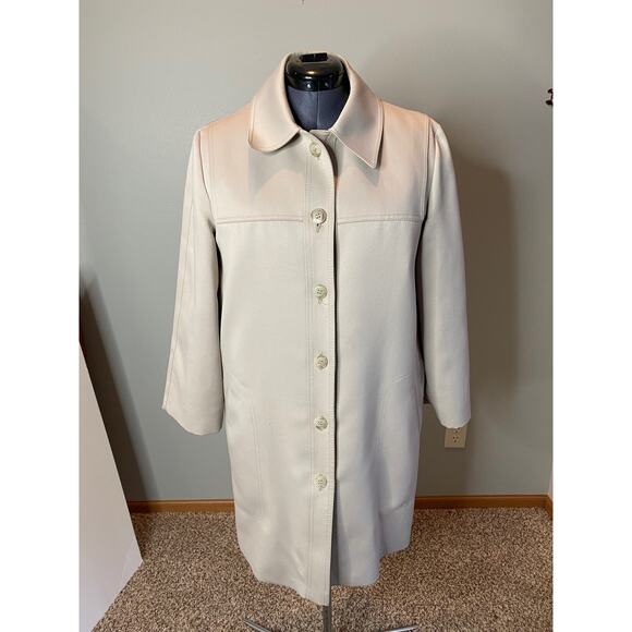 london fog trench zip out sherpa lining tan - Picture 1 of 16